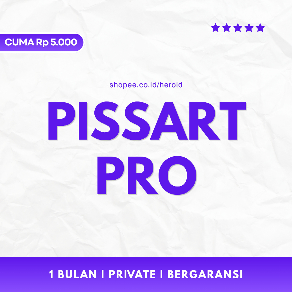 [PROMO] PICSART 1 BULAN PREMIUM BERGARANSI