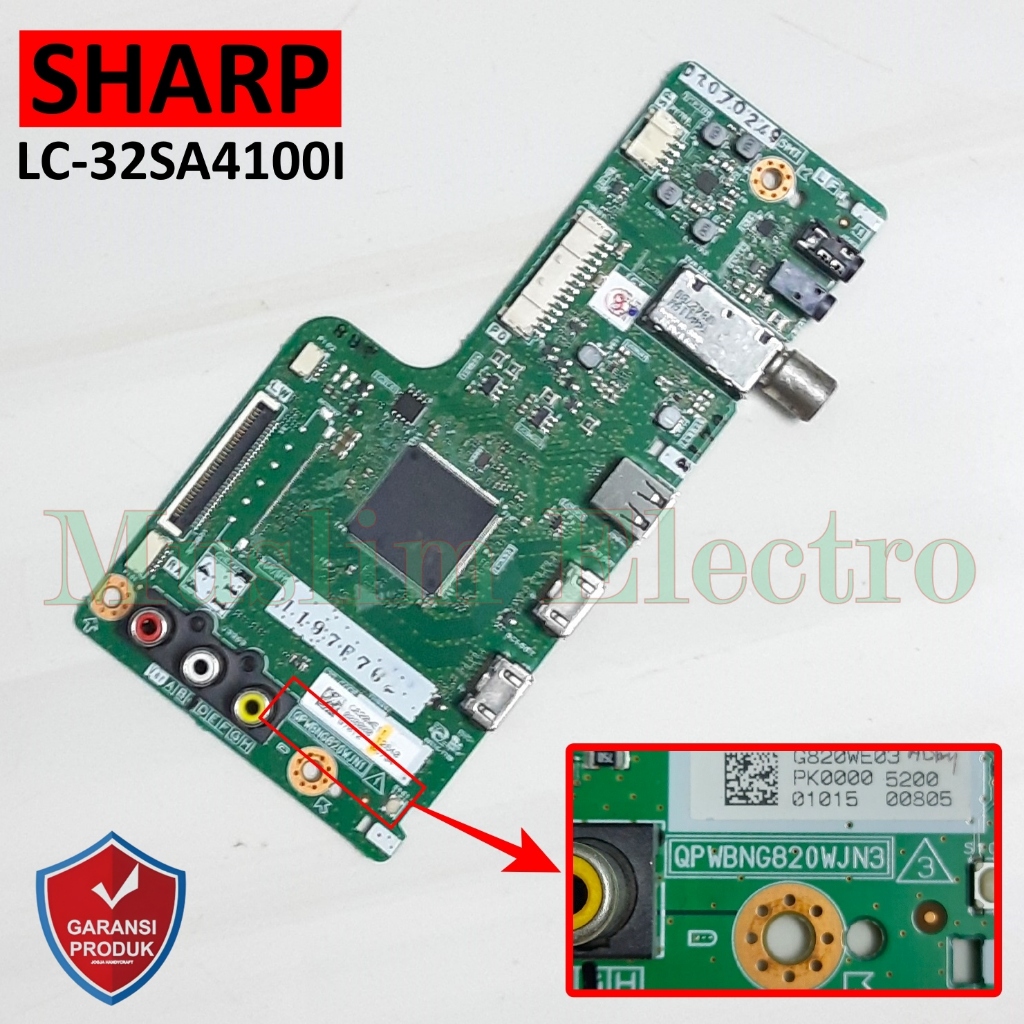 Mainboard LED TV Sharp LC-32SA4100I LC-32SA4100 32SA4100I 32SA4100