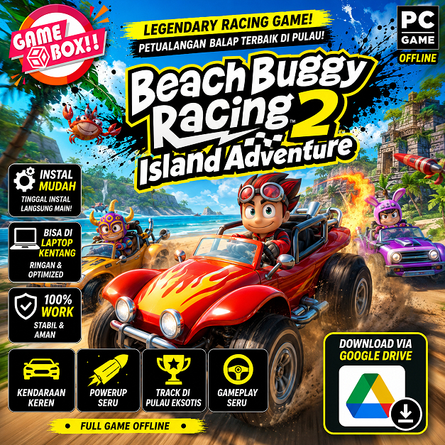 BEACH BUGGY RACING 2 ISLAND ADVENTURE FULL GAME | 2020 - GAME PC
