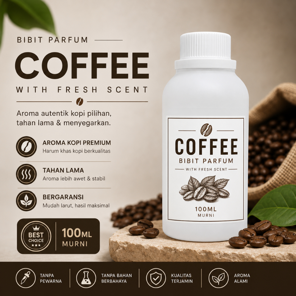BIBIT PARFUM KOPI 100ML/ BIANG PARFUM KOPI