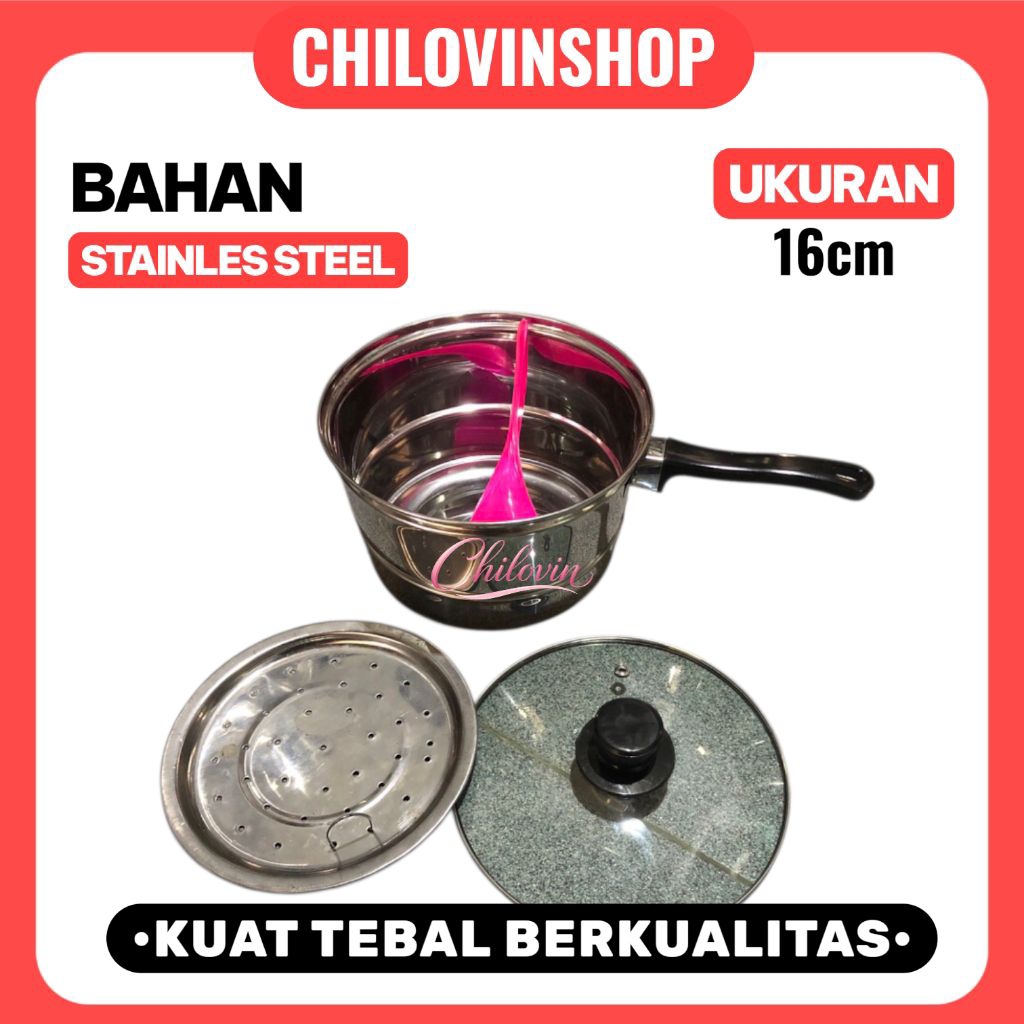 PANCI KUKUS MINI STEAMER PANCI KUKUS KUE NASI 16CM