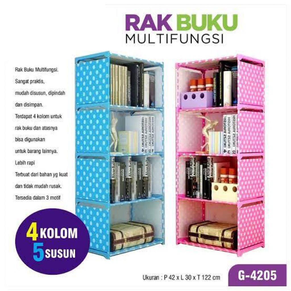 Rak buku portable Jumbo Gsf rak samarinda