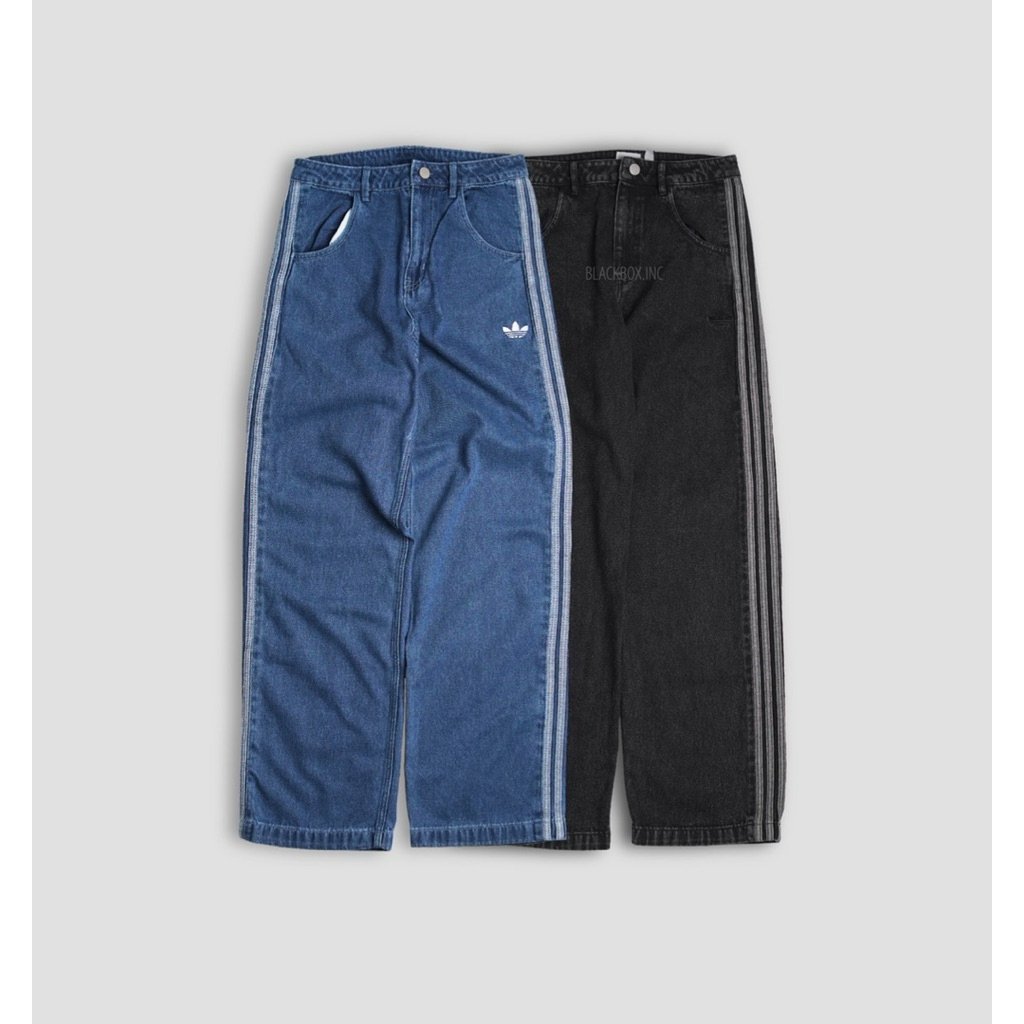adds long pants adicolor denim firebird