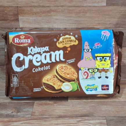 Biskuit Roma Mayora Biskuit Kelapa Cream Cokelat