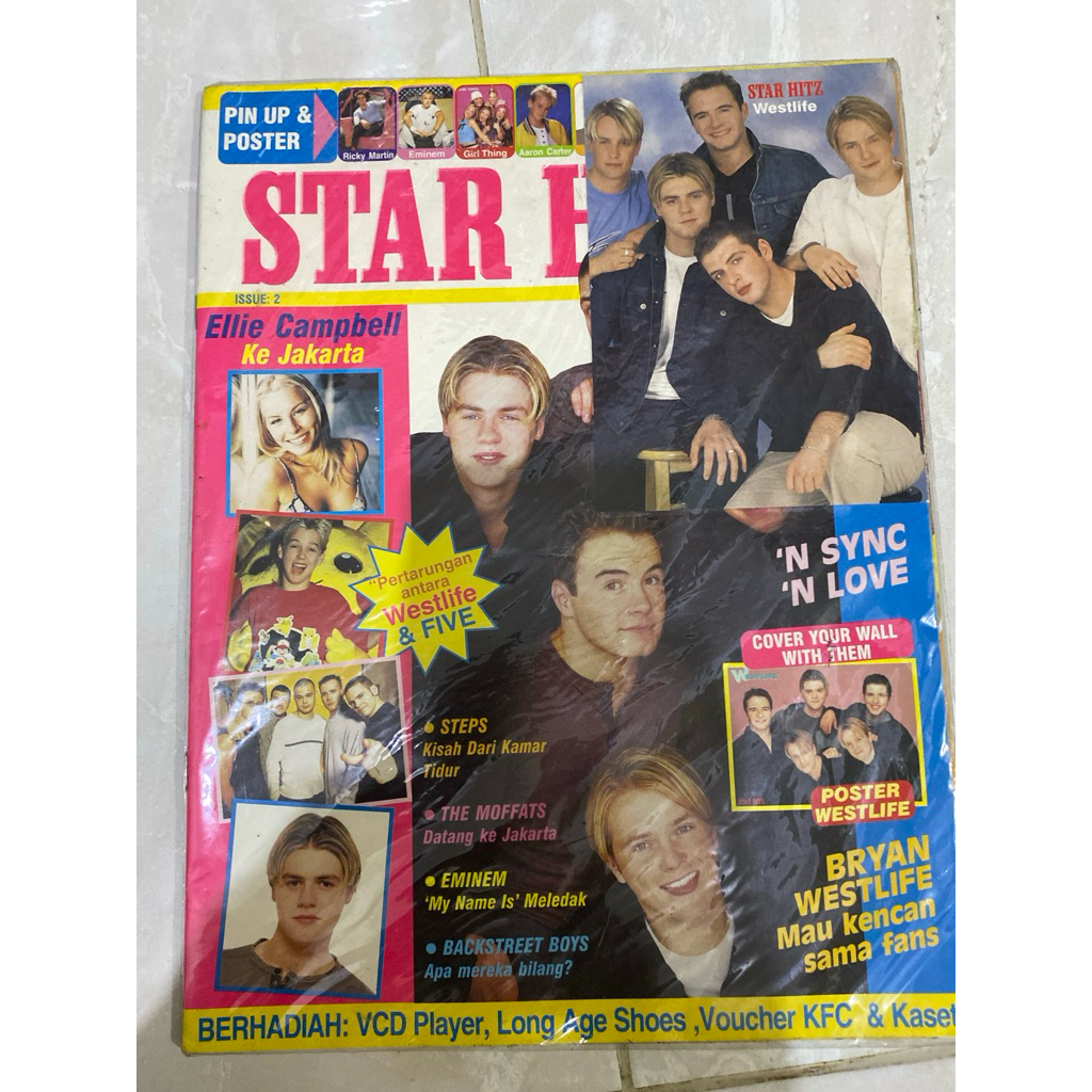Majalah Star Hitz Issue 2 Westlife
