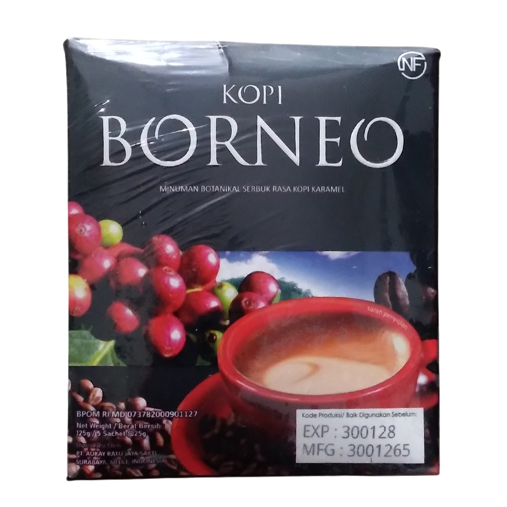 Blend coffee Borneo kopi herbal instan - EXP : 2028