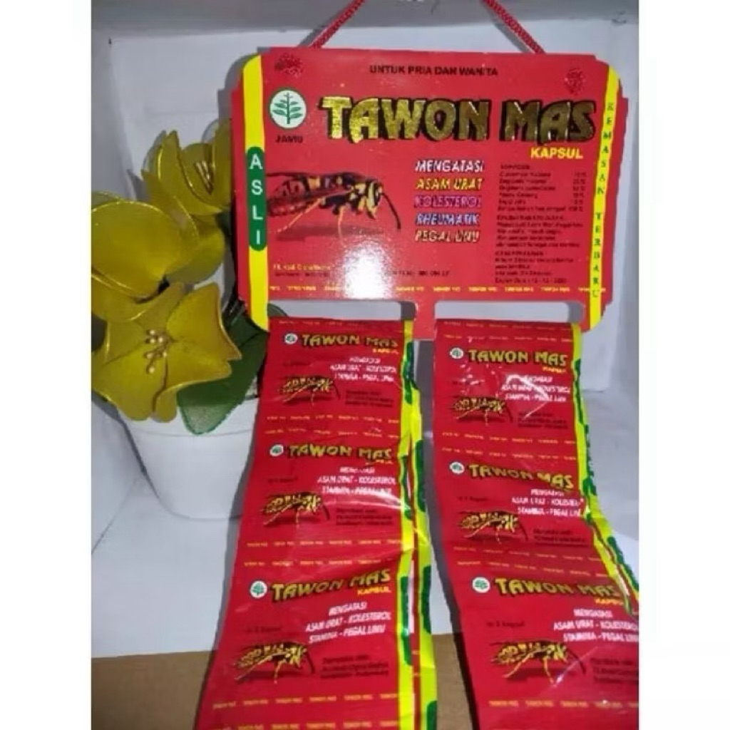 Kapsul Tawon Mas Original 100% Alami