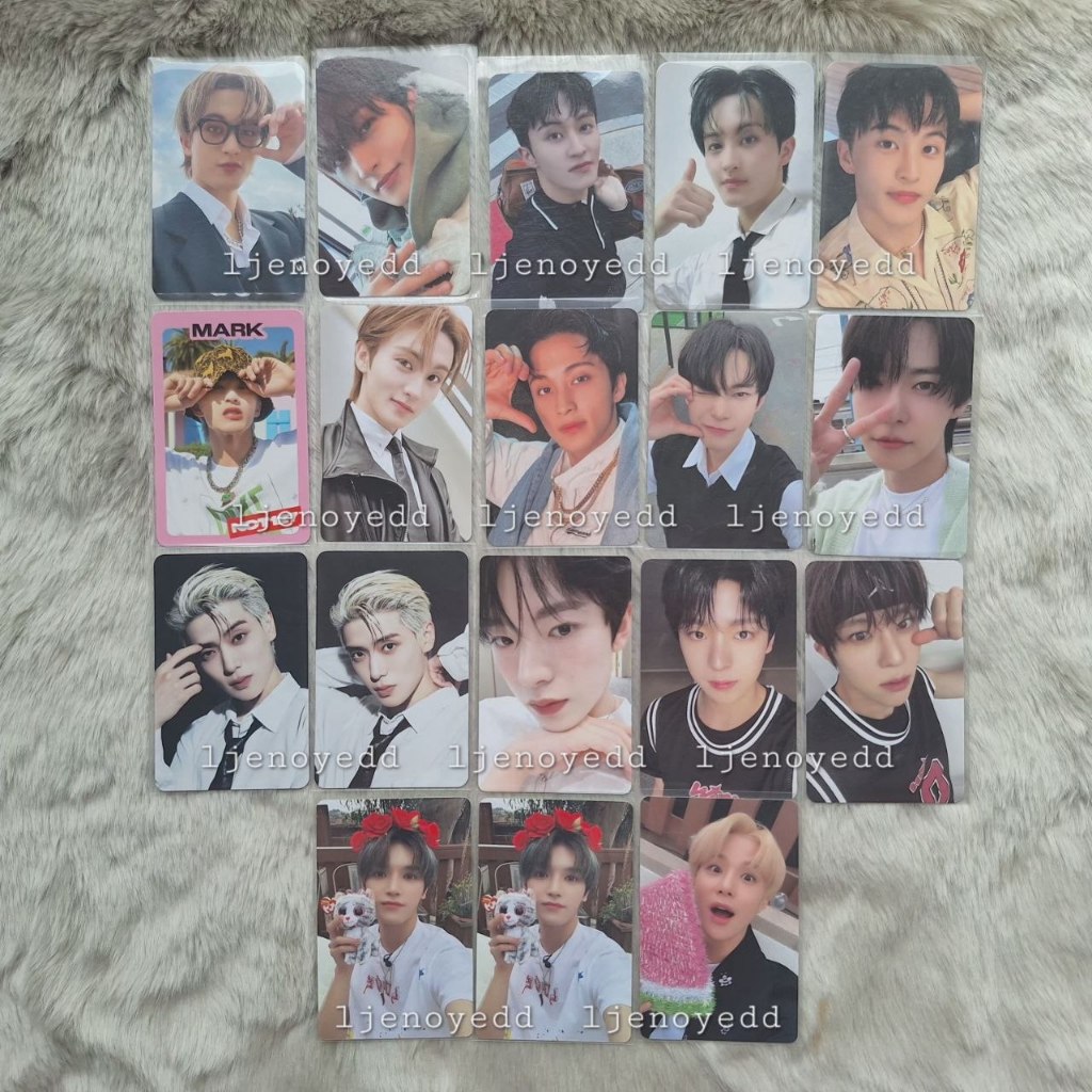 PC MARK TAEYONG JAEHYUN DOYOUNG JUNGWOO YUSHI SION MAUNG BUNGA SG25 DREAMSCAPE WALK KACAMATA MUTE TH