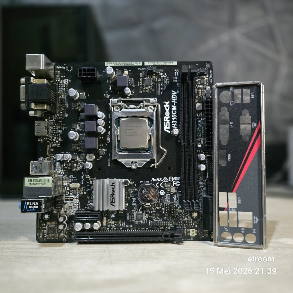 i5 9400F + Motherboard H310 / H310M intel 1151