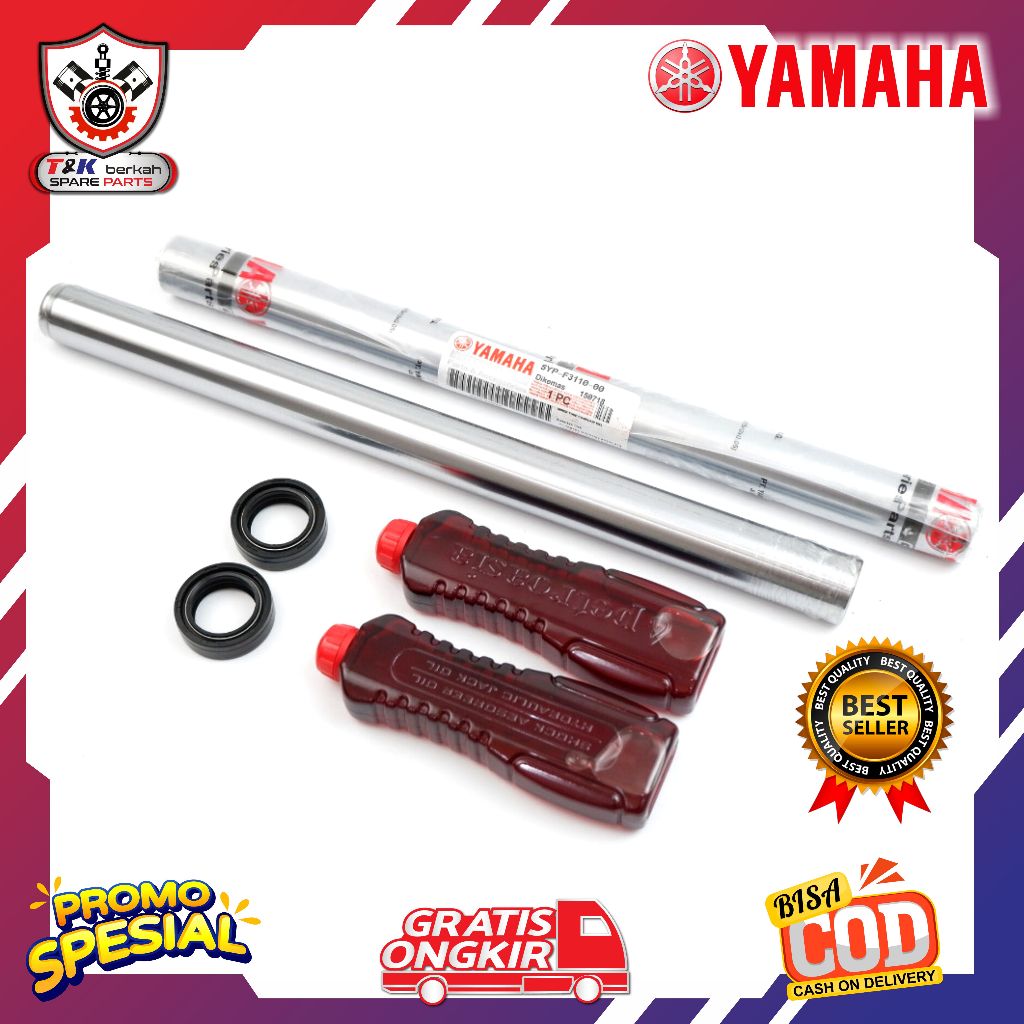 As shock depan Jupiter MX old - As sok depan Jupiter MX lama 5YP - TNK part motor