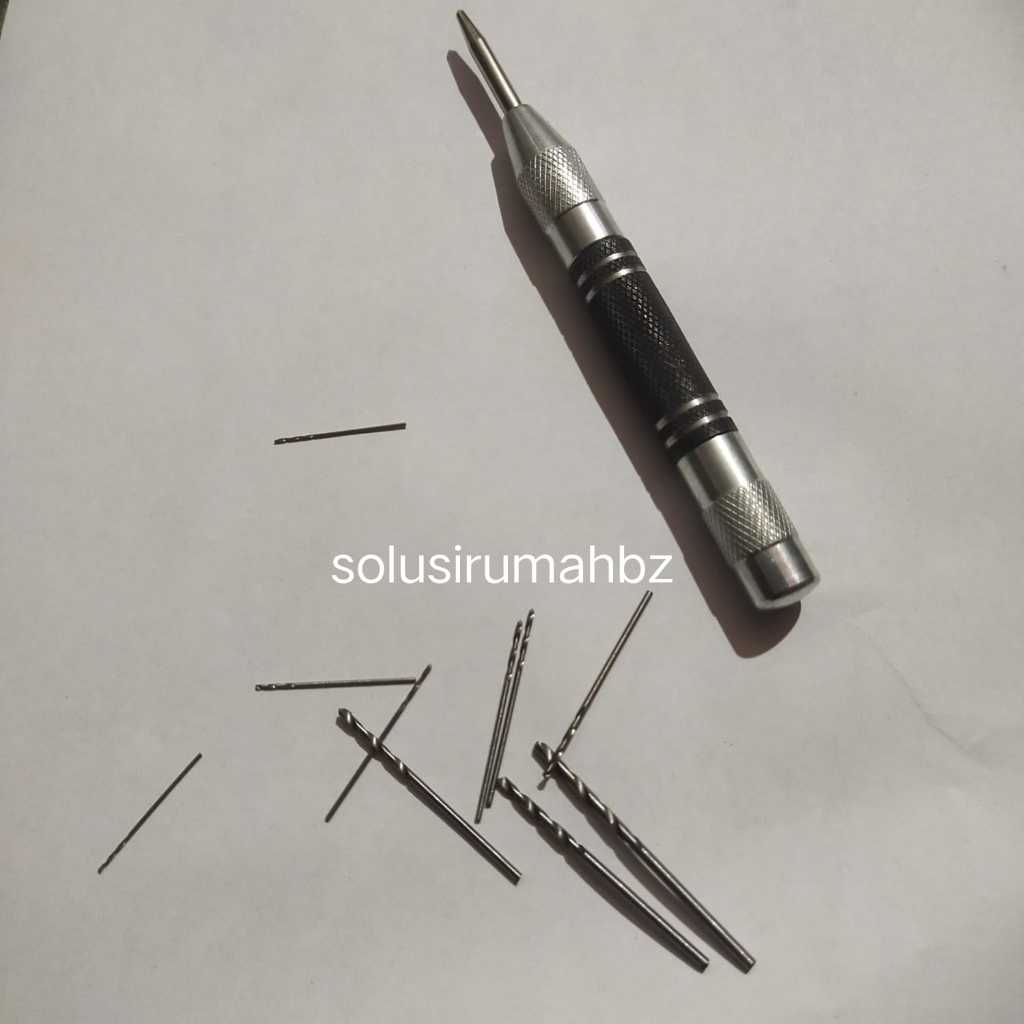 PENITIK MATA BOR 125MM peer penanda besi drip nail 12,5cm panjang 5"