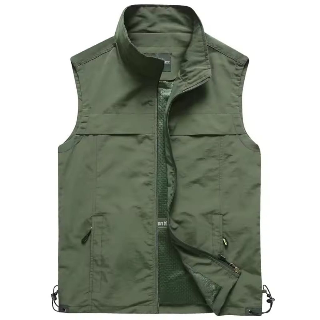Rompi pria Terkeren Rompi Vest Pelindung dada outdoor jumbo xxxl