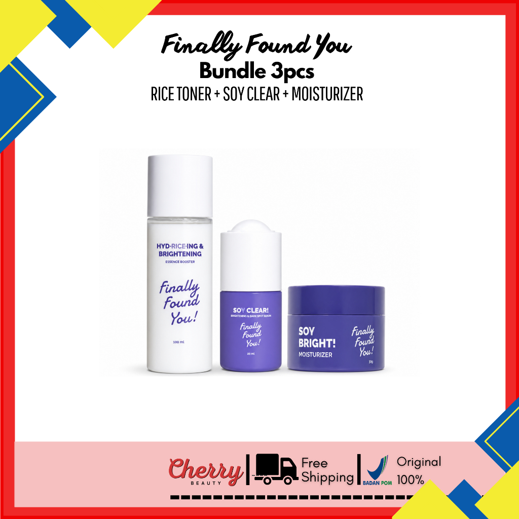Finally Found You! PAKET Brightening & Hydrating | Mencerahkan Kulit Untuk Kulit Kusam