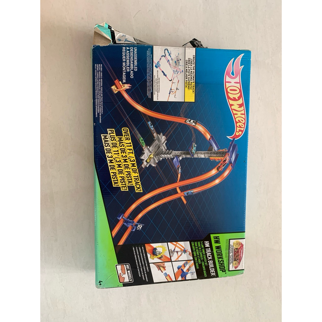 PRELOVED HOTWHEELS mainan second bekas hot wheels track builder ori