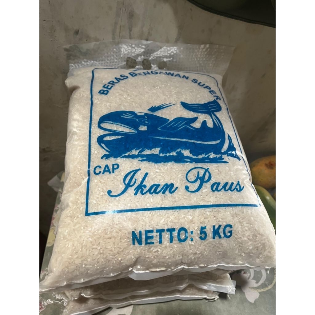 Beras Desa Cap Ikan Paus