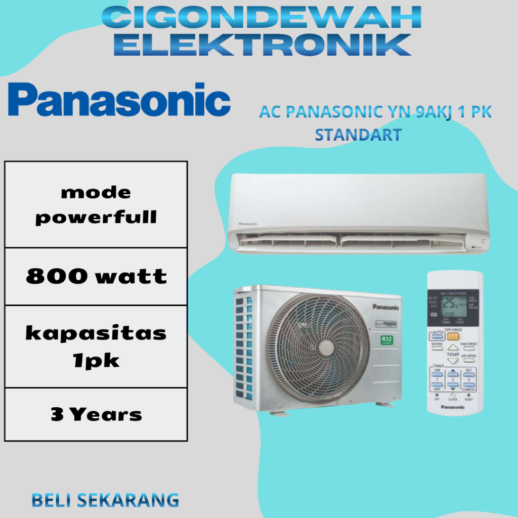 AC PANASONIC YN 9AKJ 1PK STANDART