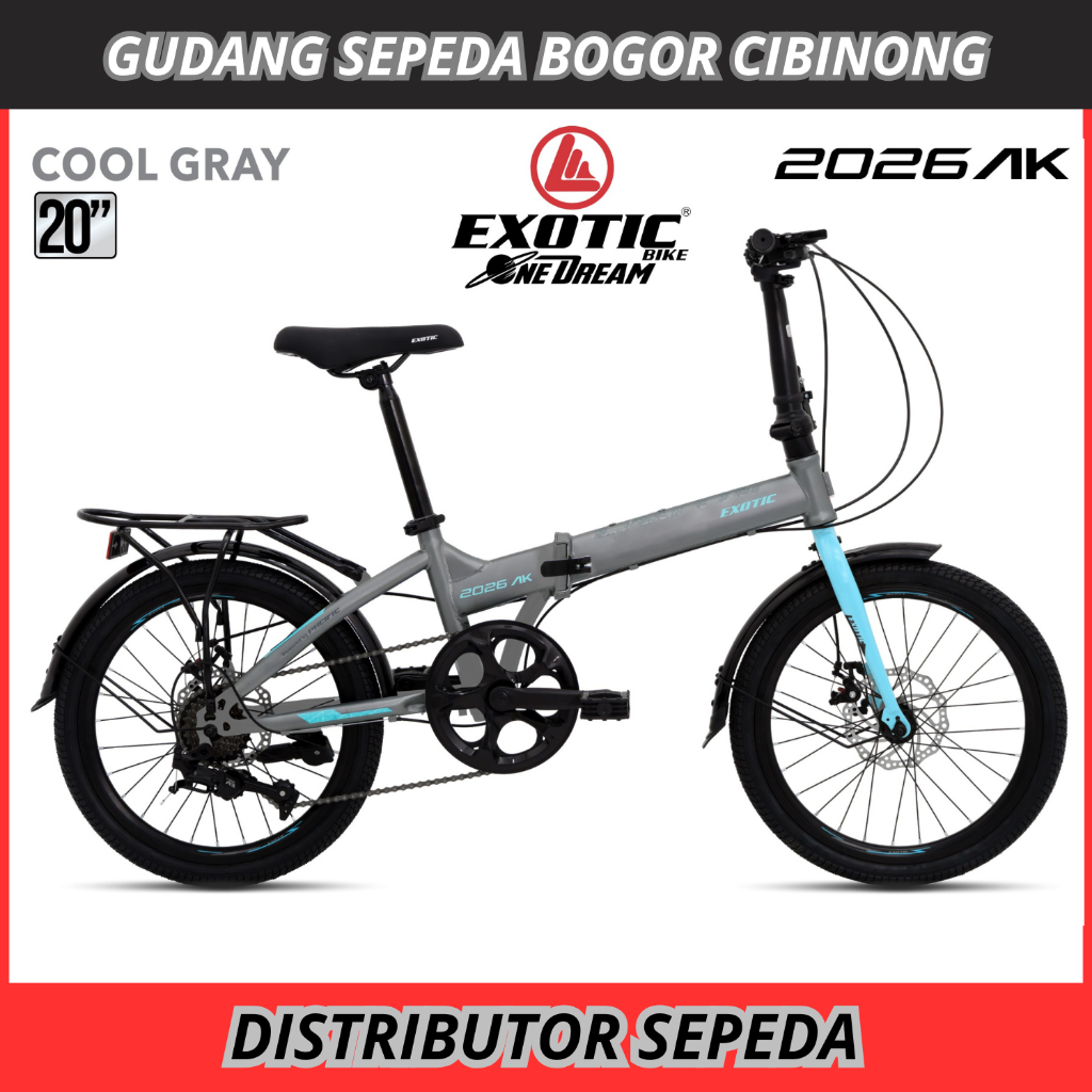 Sepeda Lipat 16 20 Inch Exotic 2026 AK