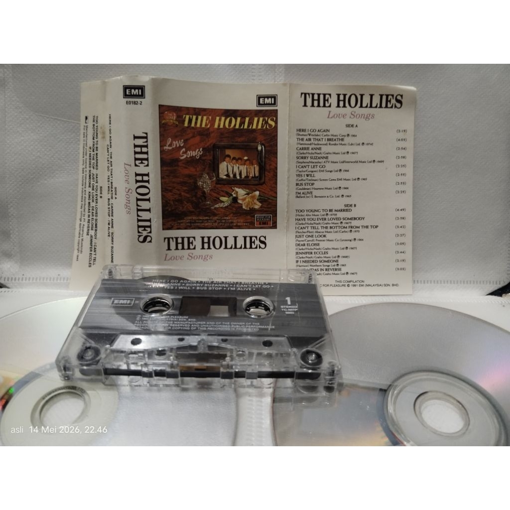 kaset pita the hollies // love song
