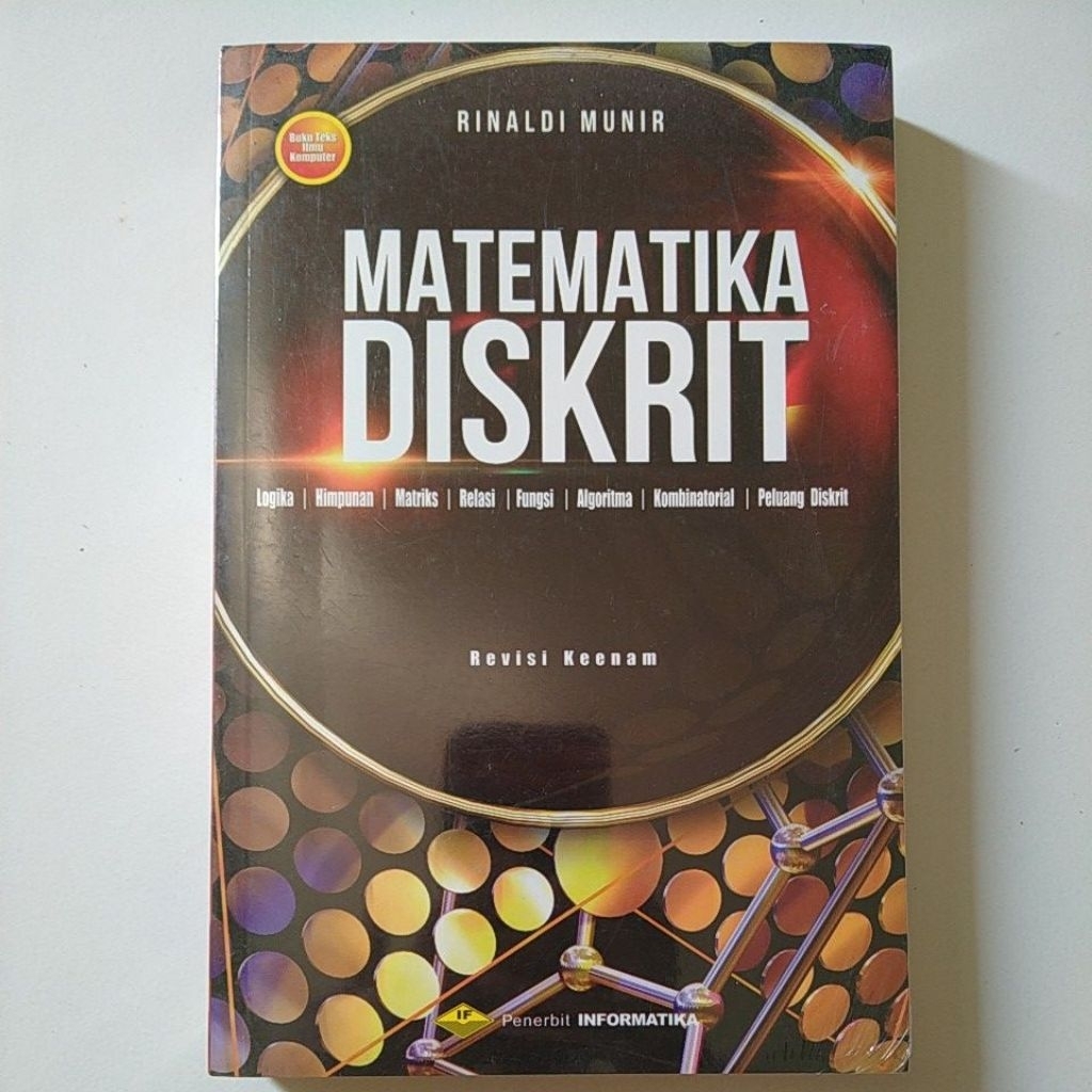 Buku Pendidikan Komputer Terlengkap Matematika Diskrit Edisi 6 Buku Terlengkap Terlaris