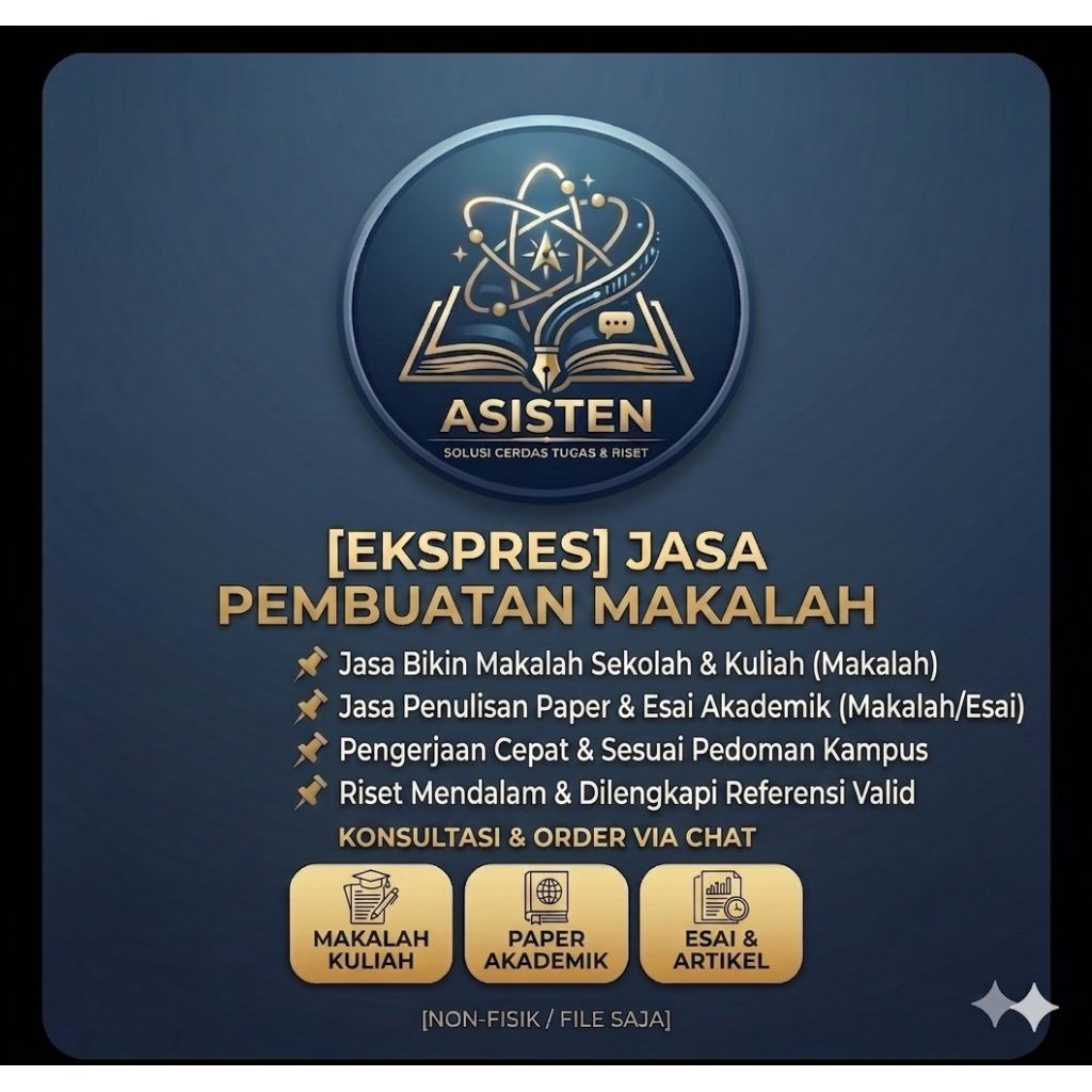 Jasa Pembuatan Makalah Paper Esai Akademik Dan Tugas Kuliah Bebas Plagiarisme
