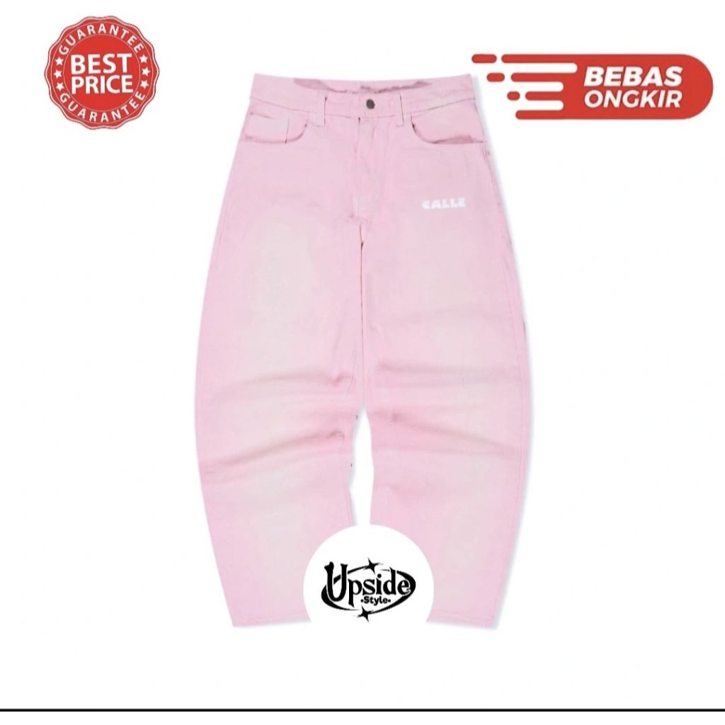 DENIM CALLE PINK AND BLACK