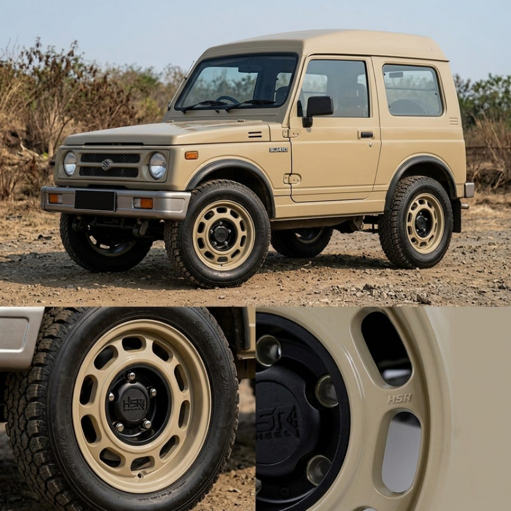 velg mobil jimny, feroza, escudo, katana, velg hsr klg ring 15