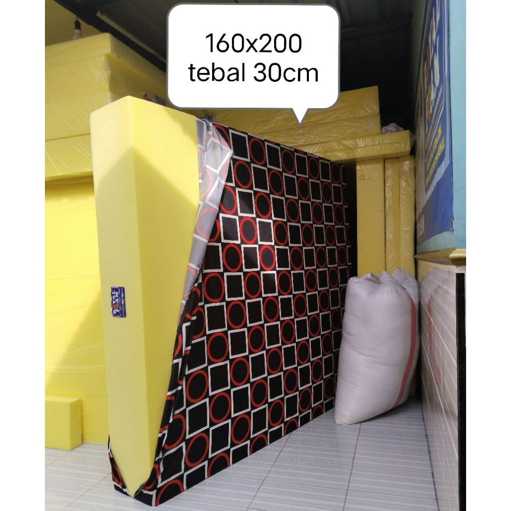 kasur busa royal foam original D16 ukuran 160x200 - ketebalan [ 10cm, 14cm, 20cm, 25cm, 30cm ]