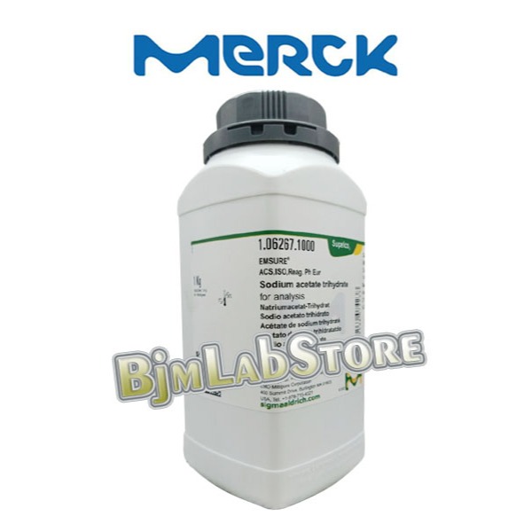 Sodium acetate trihydrate Merck 1kg 1.06267.1000
