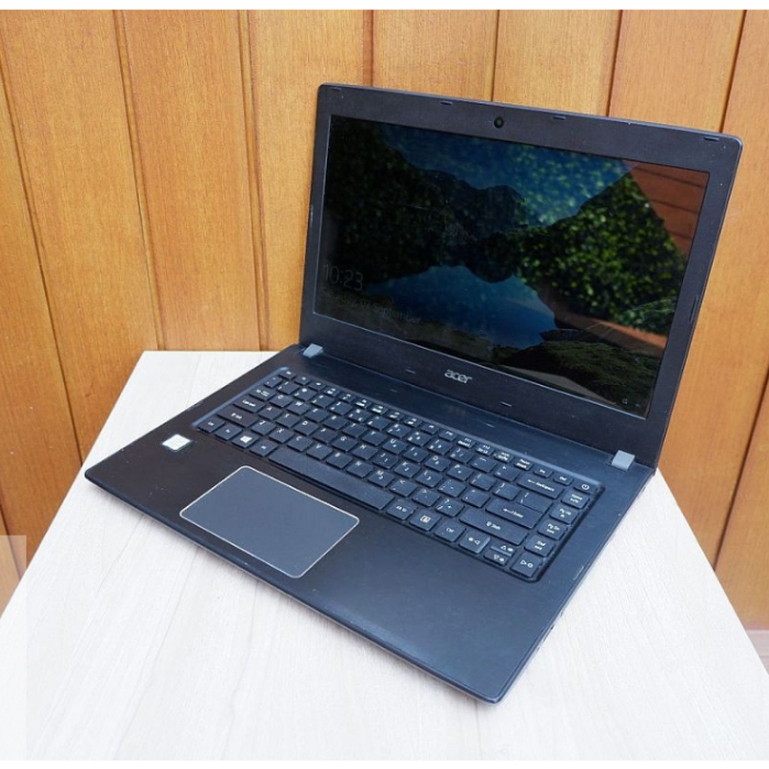 Laptop Acer Aspire E5-475 Core i3-6006U RAM 4GB HDD 500GB Seken Mulus Siap Pakai
