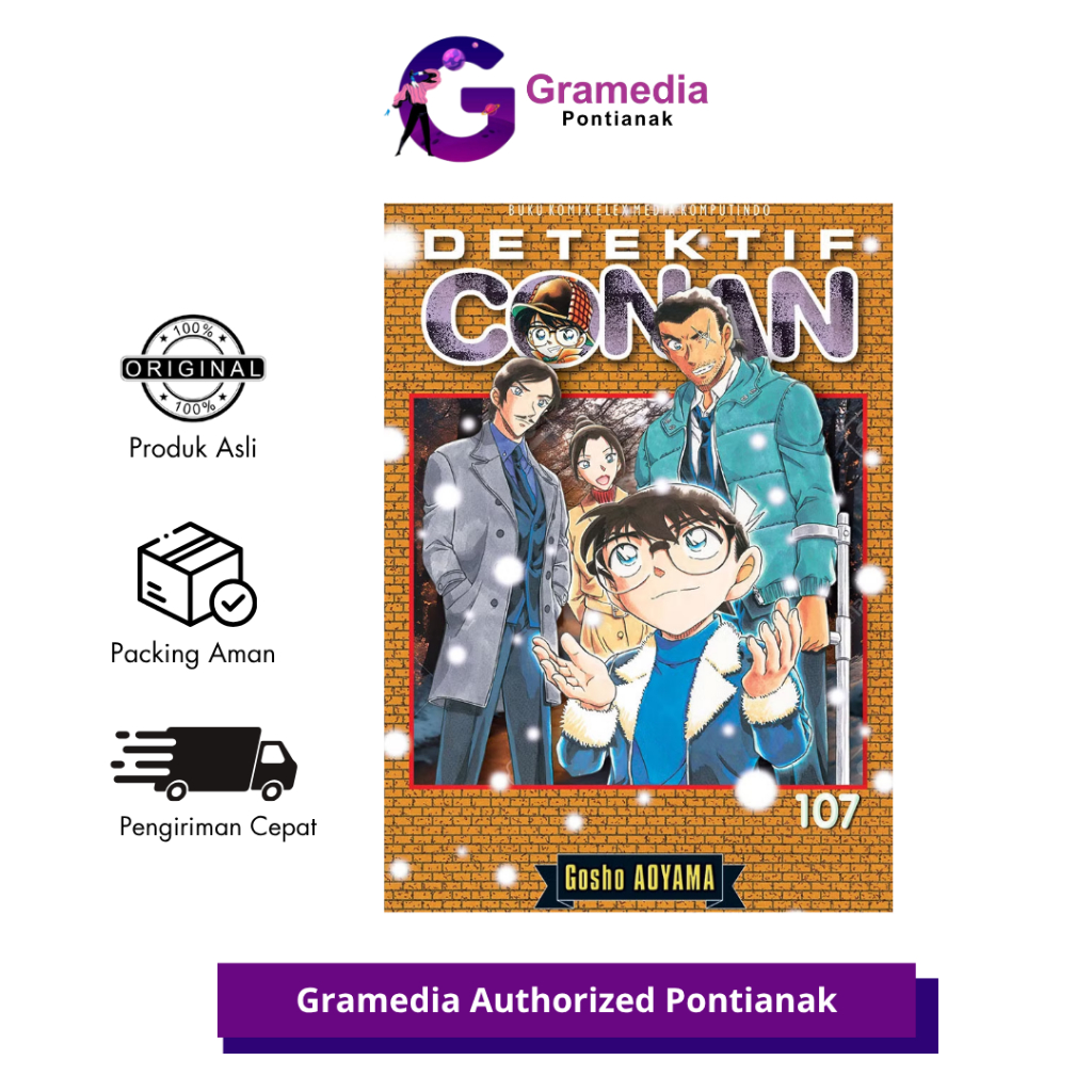 GRAMEDIA PONTIANAK - DETEKTIF CONAN 107 - BUKU KOMIK