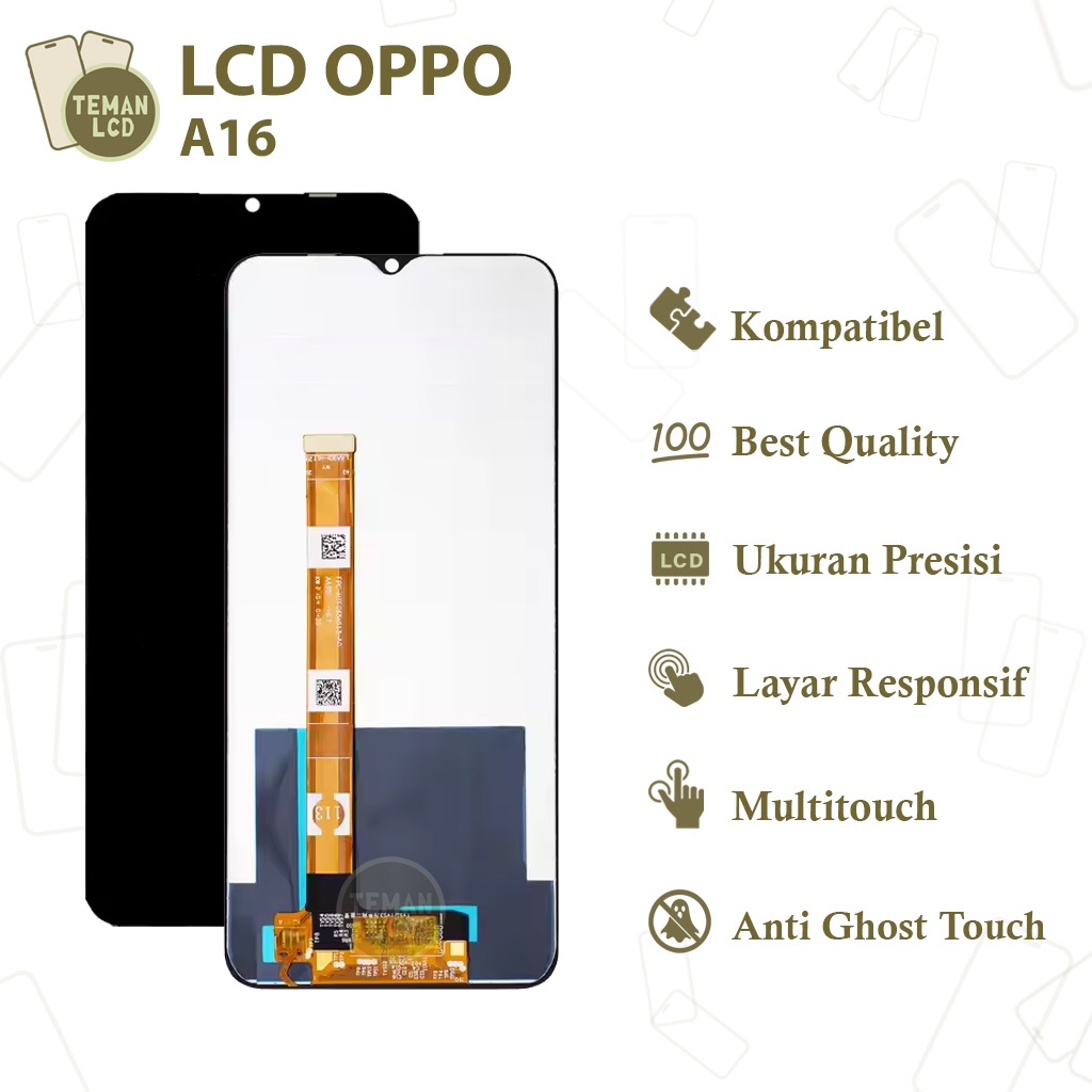 LCD Oppo A16 - Original 100% Fullset Touchscreen