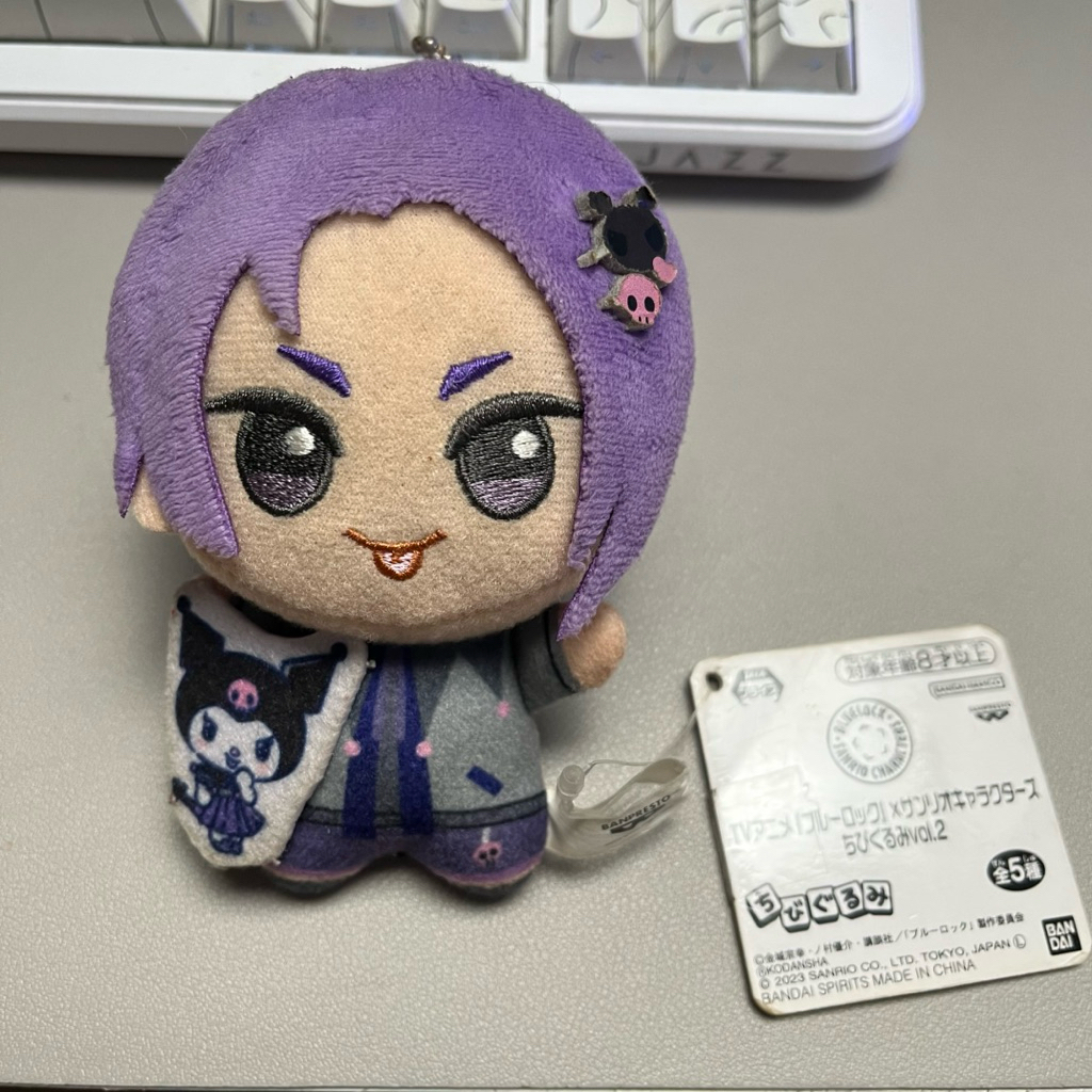 Blue Lock Mikage Reo Chibigurumi Sanrio