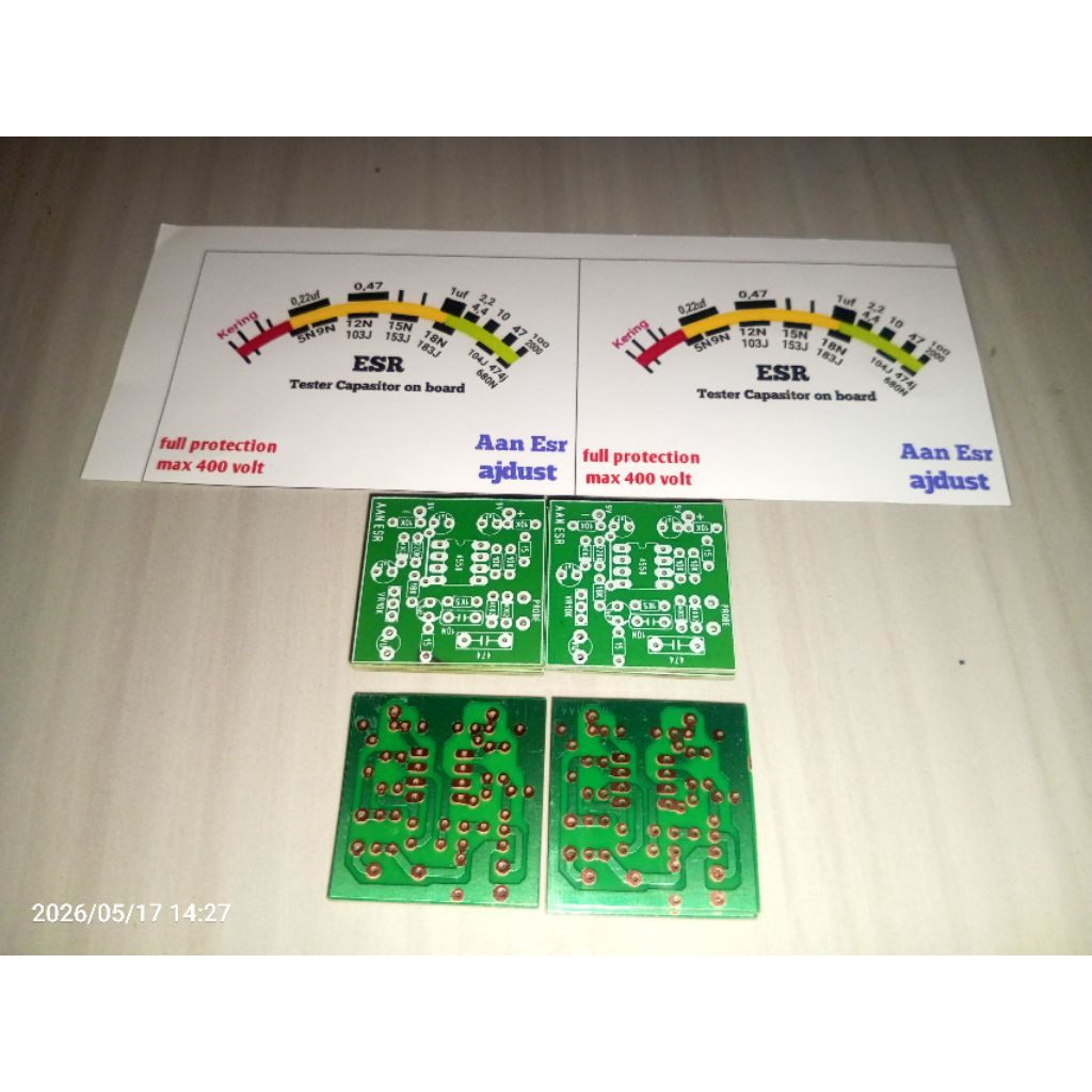 stiker esr/pcb esr single layer