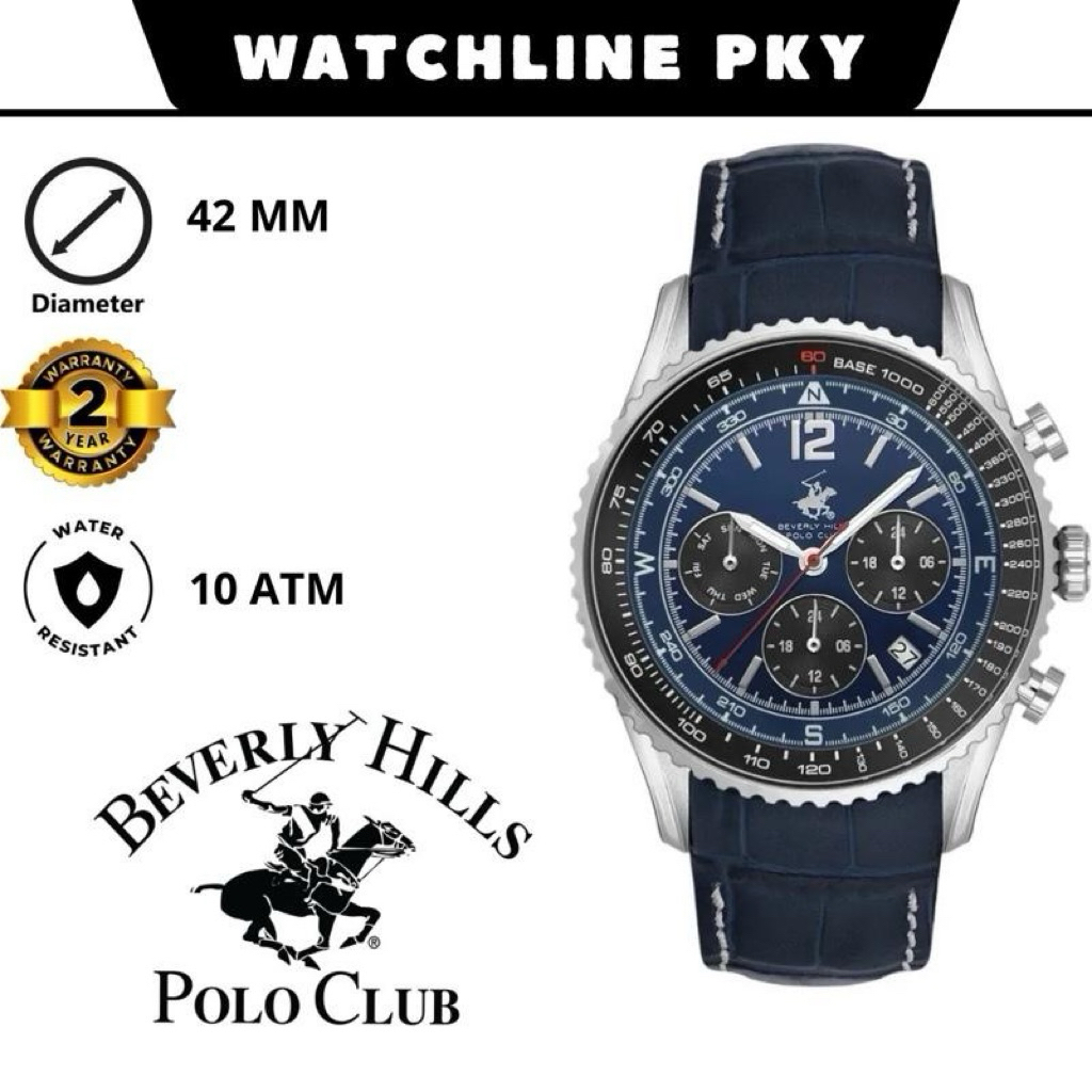 JAM TANGAN PRIA BEVERLY HILLS POLO CLUB