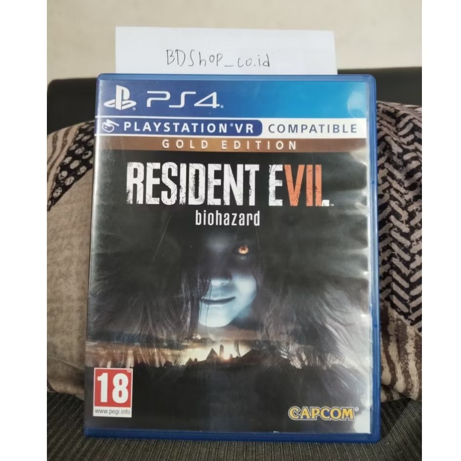BD PS4 (Kaset) Re 7 Gold Edition
