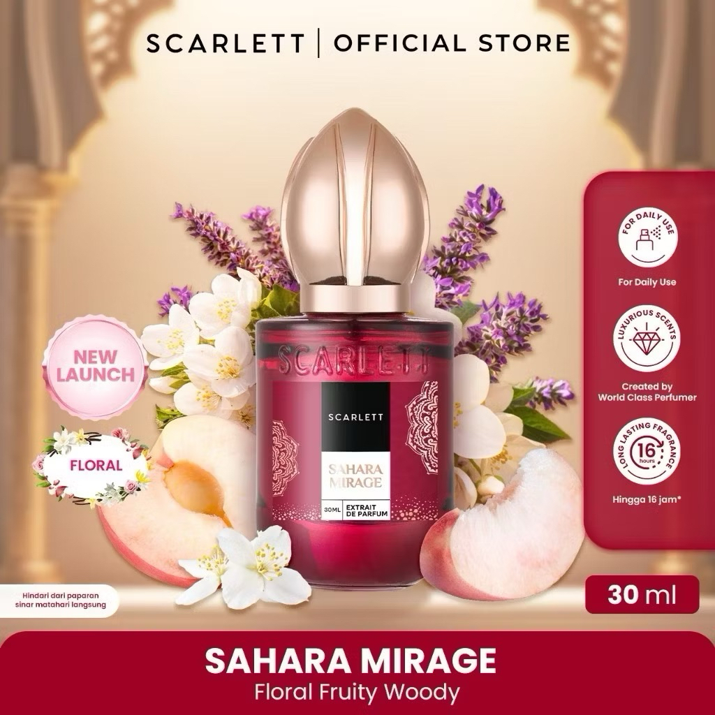 SCARLETT EAU DE PARFUM SAHARA MIRAGE
