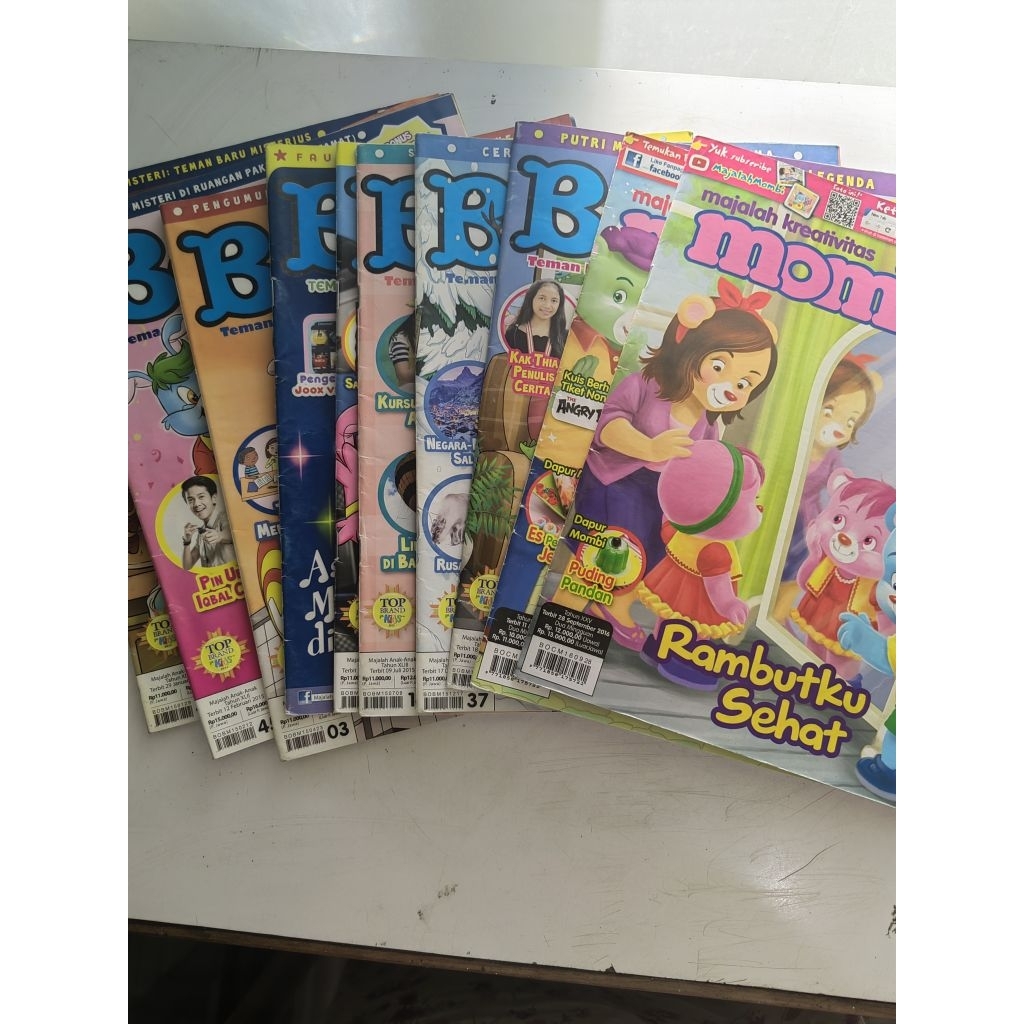 Majalah BOBO/MOMBI Bekas 5 pcs