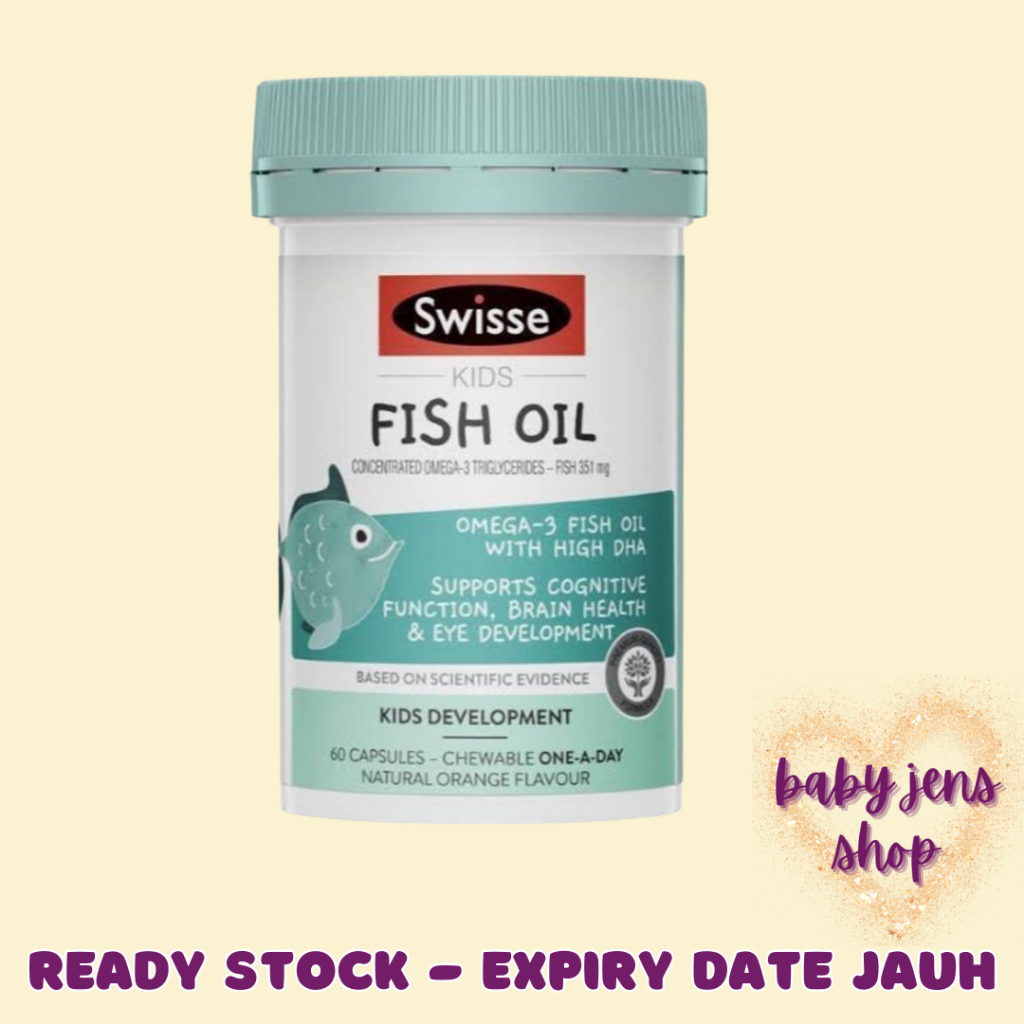 Swisse Kids Fish Oil 60 Capsules