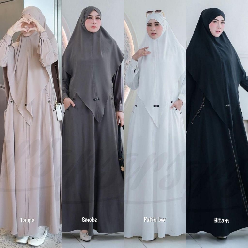 Jauhara Set Syari Umroh Dan haji series Original Arsy