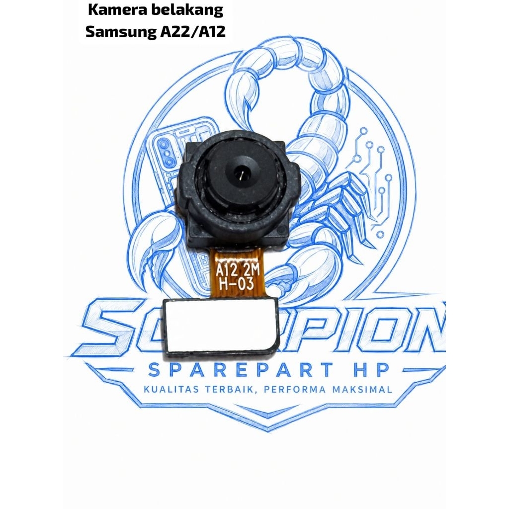 kamera belakang Samsung A22 A12