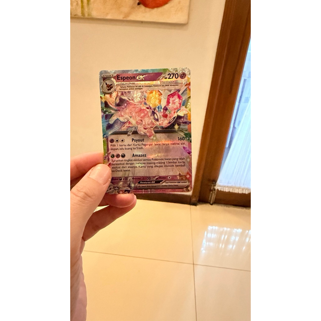 Kartu pokemon espeon EX