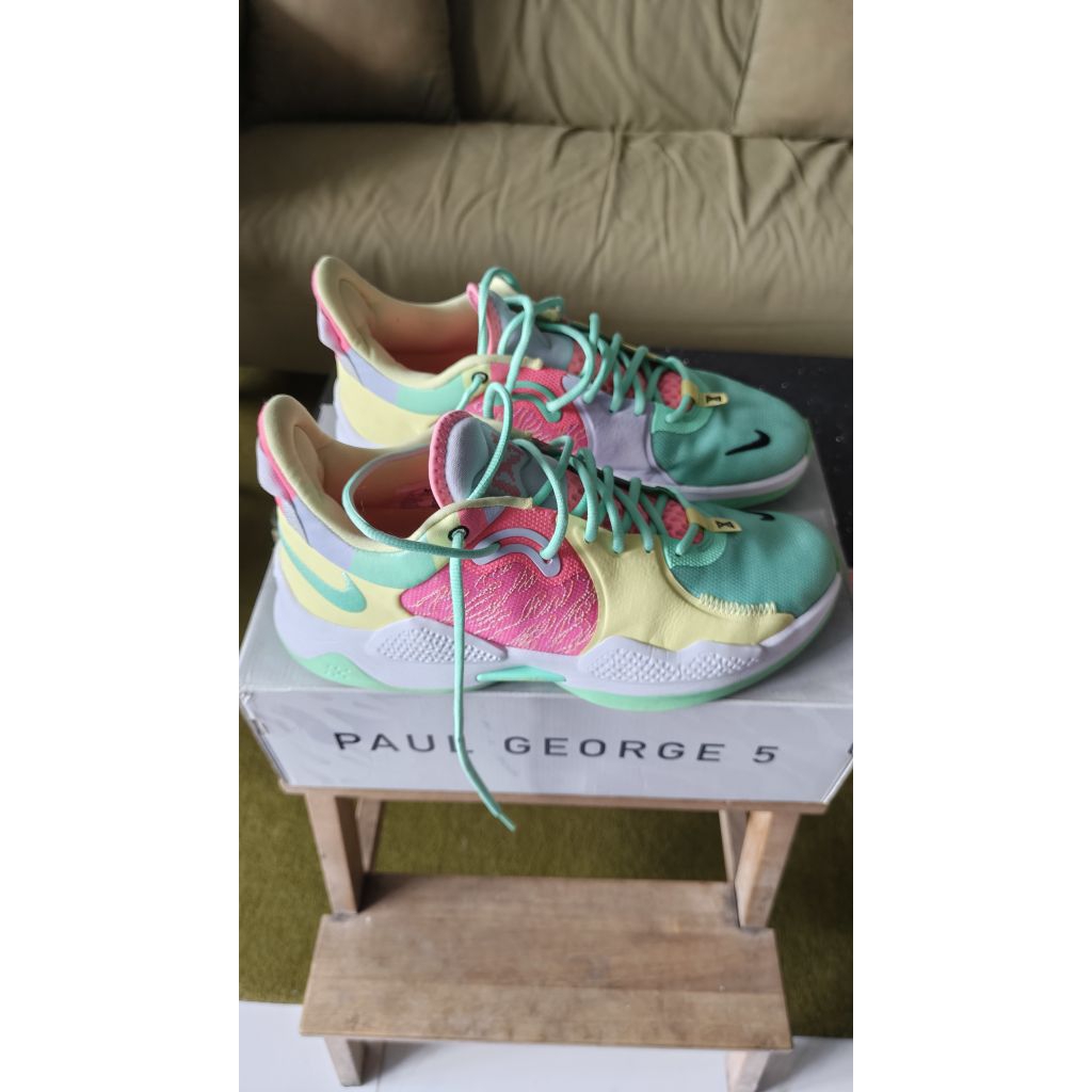 Sepatu Basket Neki PG 5 EP Green Glow