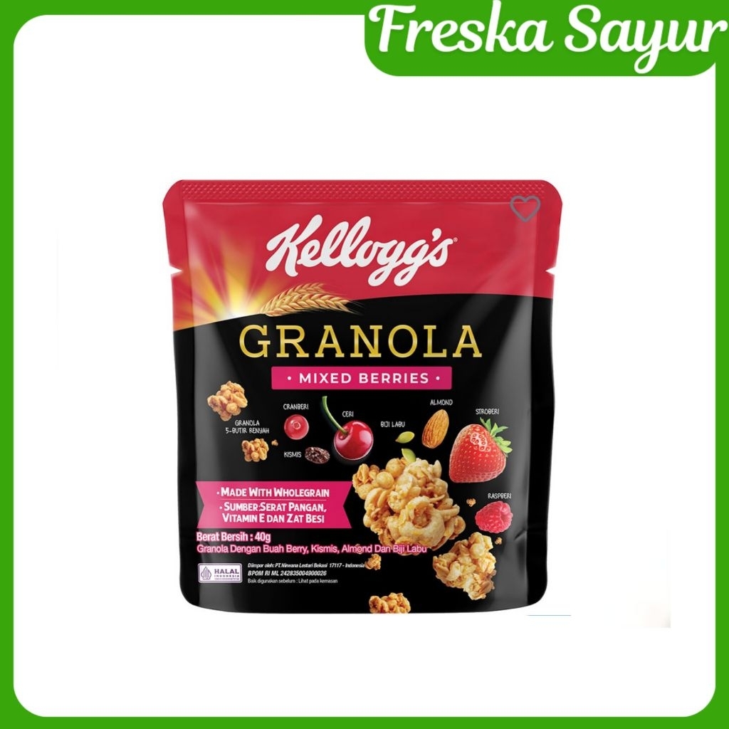 Kellogg's Granola Mixed Berries 40 gr