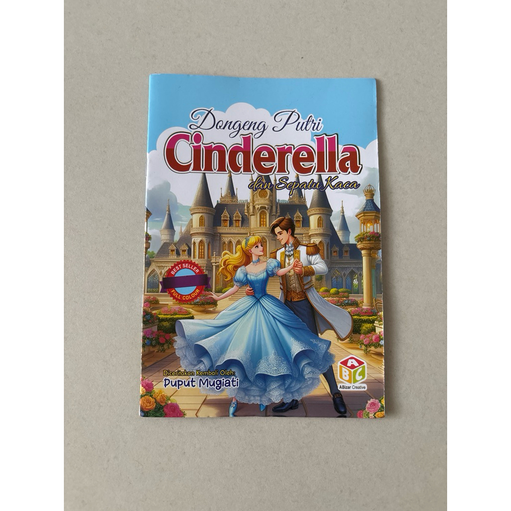 Cinderella dan sepatu kaca - cerita dongeng anak