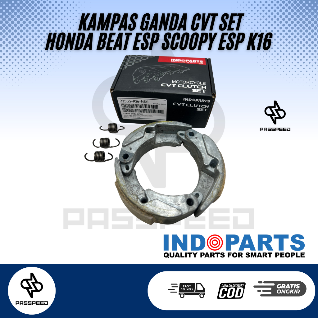 KAMPAS GANDA CVT KAMPAS COP GANDA HND BEAT STREET FI ESP 2016-2020 SCOOPY 2017-2020 K16 INDOPARTS