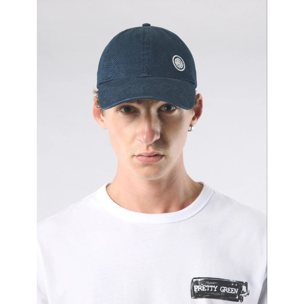 Pretty Green Northbank Cap Navy Original