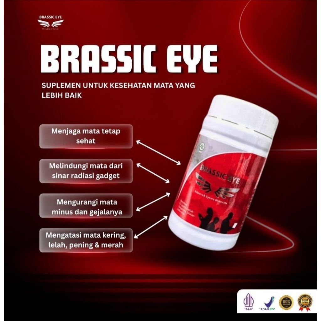 BRASSIC EYE - BY British Propolis . Original Brassic Eye . Brassic Eye Asli 100% . Suplemen Kesehata