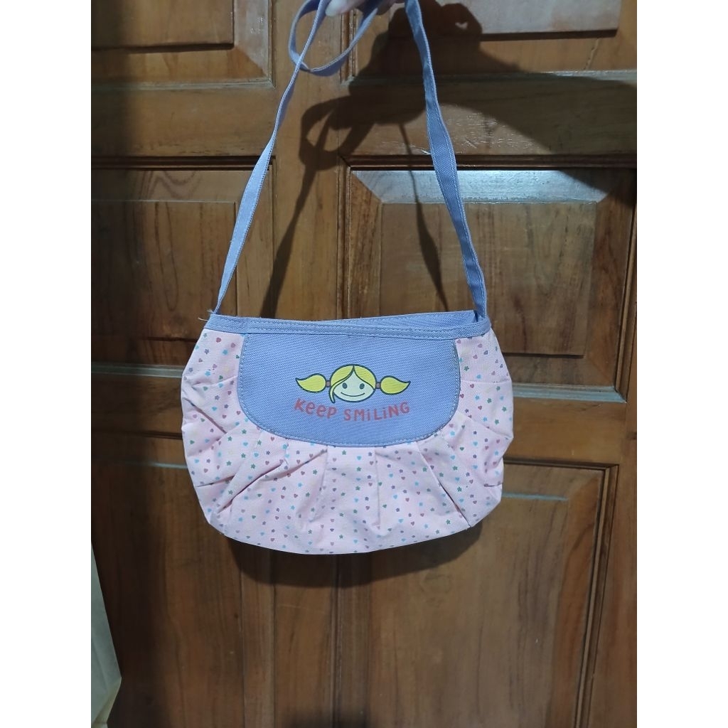 preloved.ita - Tas Sling Bag Cewek Tas Selempang Anak Perempuan Surfer Girl Neosack