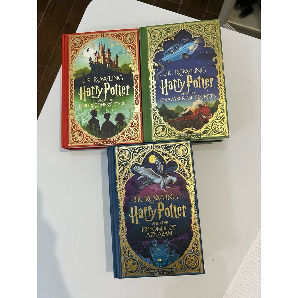 Harry Potter Minalima Edition 1-3 Bloomsbury English Ready New