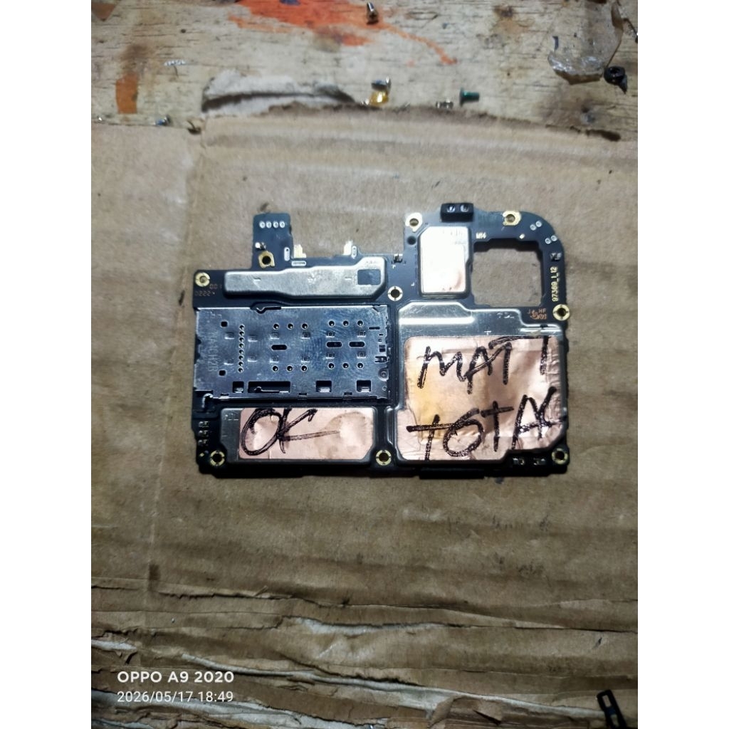 MESIN OPPO A16 ORIGINAL MATI TOTAL